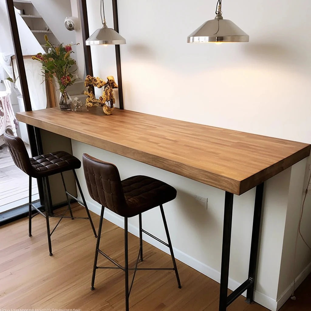 Solid Staved Oak Breakfast Bar