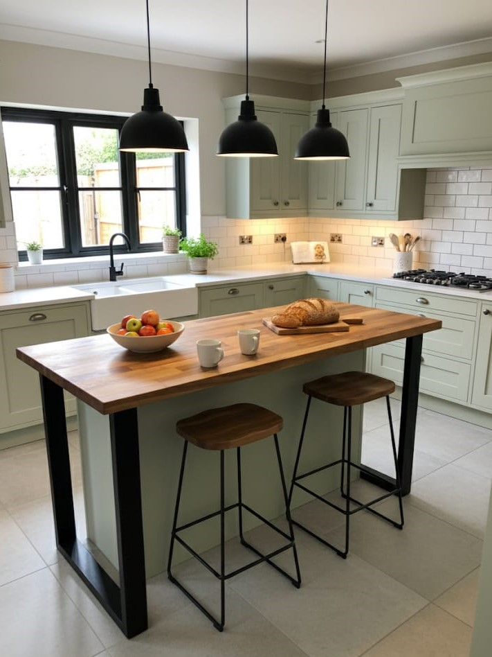 Walnut Staved Breakfast Bar
